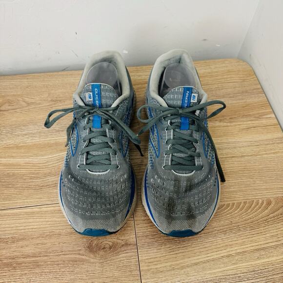 Brooks Glycerin 19 Gray And Blue Sneakers Men’s Size 12.5 main image 6